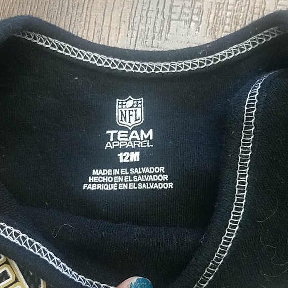 NFL New Orleans Saints long sleeve unisex onesie - Picture 2 of 4